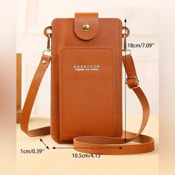 🤎 Brown Cell Phone Crossbody - Picture 3 of 5